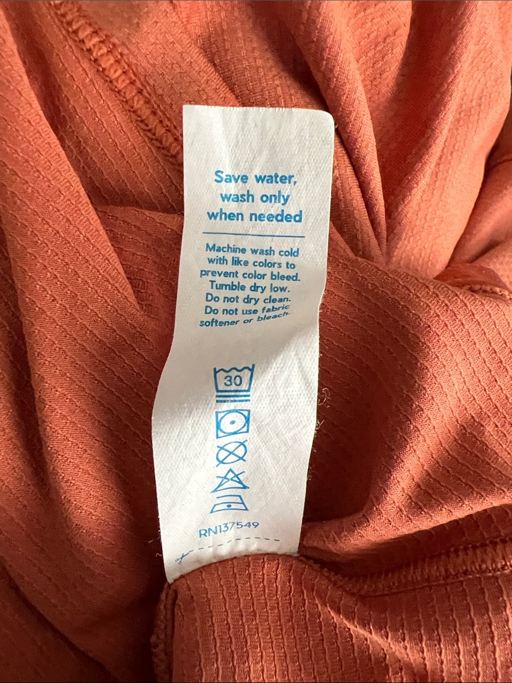 Janji Run All Day Tank Top Orange Size Large - Picture 9 of 10
